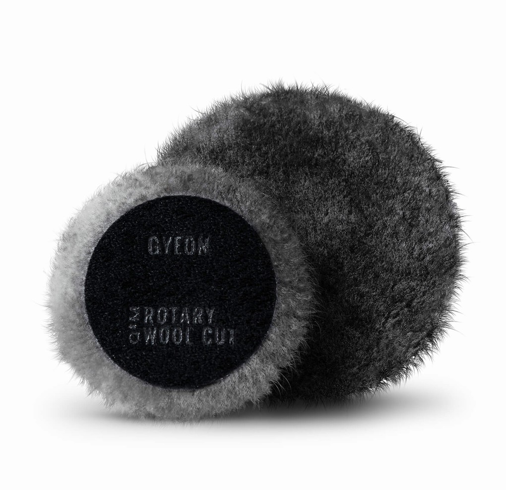 Gói 2-phớt lông cừu đánh bóng đồng tâm GYEON Q2M Rotary Wool Cut 2-pack 80 mm