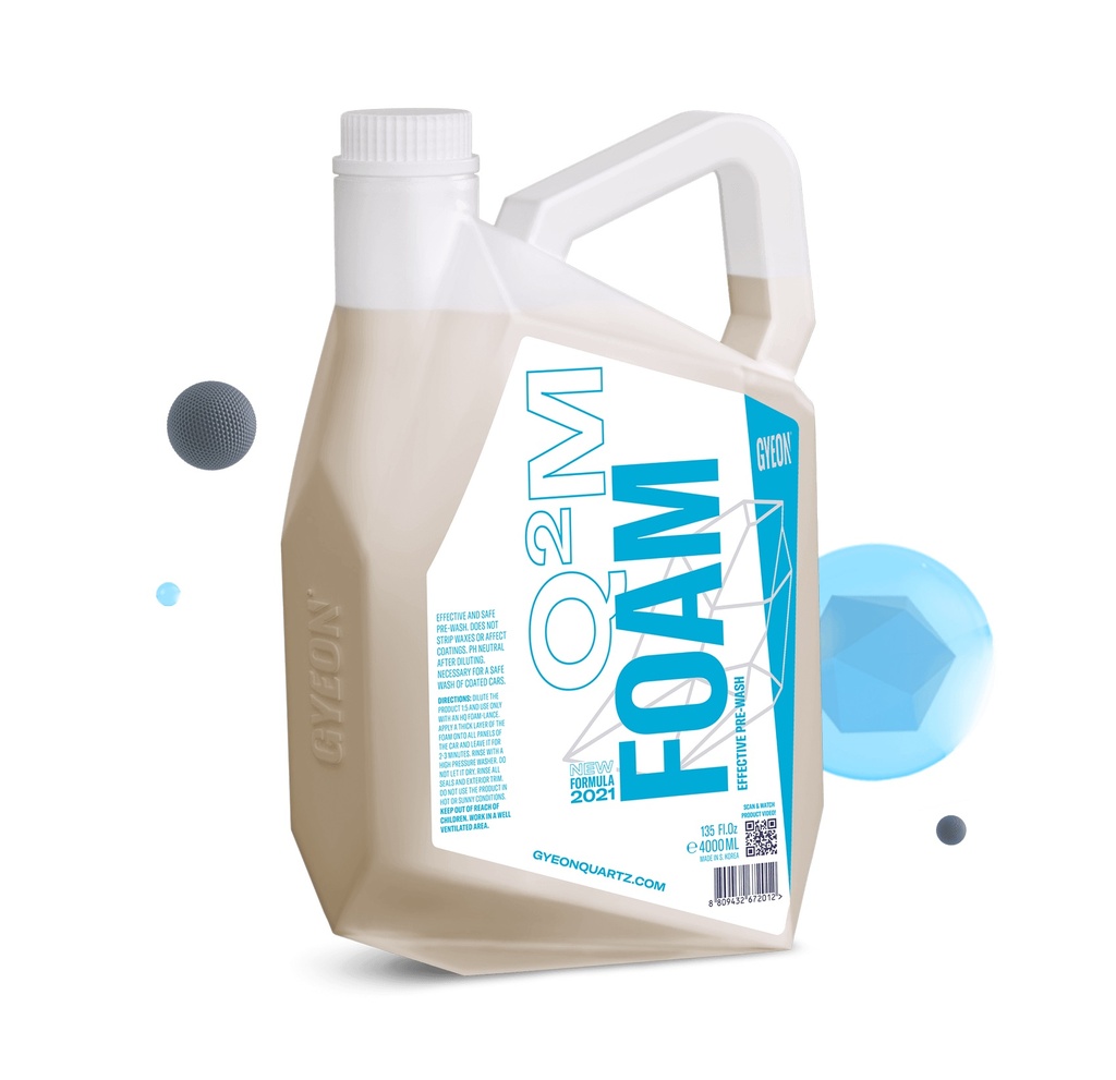 BỌT TUYẾT RỬA XE GYEON Q²M Foam 2021 4000 ml