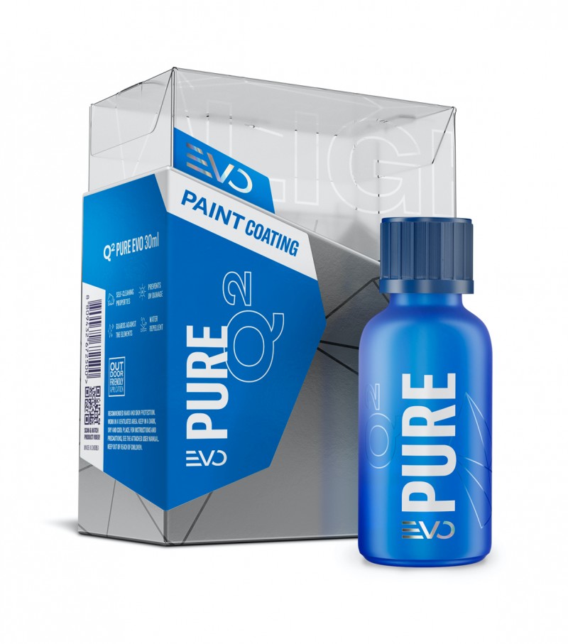 Bộ dung dịch phủ ceramic sơn GYEON Q2 Pure EVO Light box 50 ml