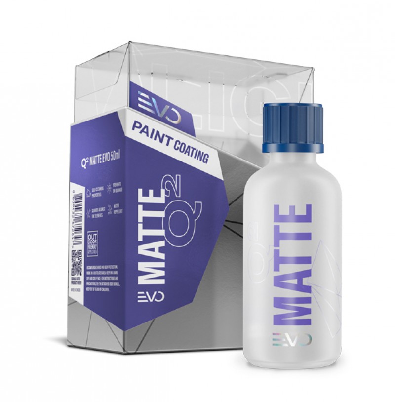 Bộ dung dịch phủ ceramic sơn mờ GYEON Q2 Matte EVO Light box 50 ml