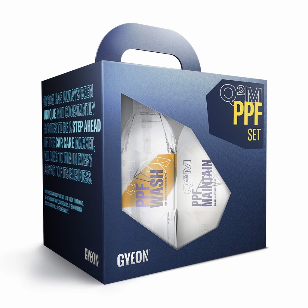 Bộ sản phẩm chăm sóc PPF GYEON Q2M PPF Set - Bundle Box + Q2M WetCoat 80 ml