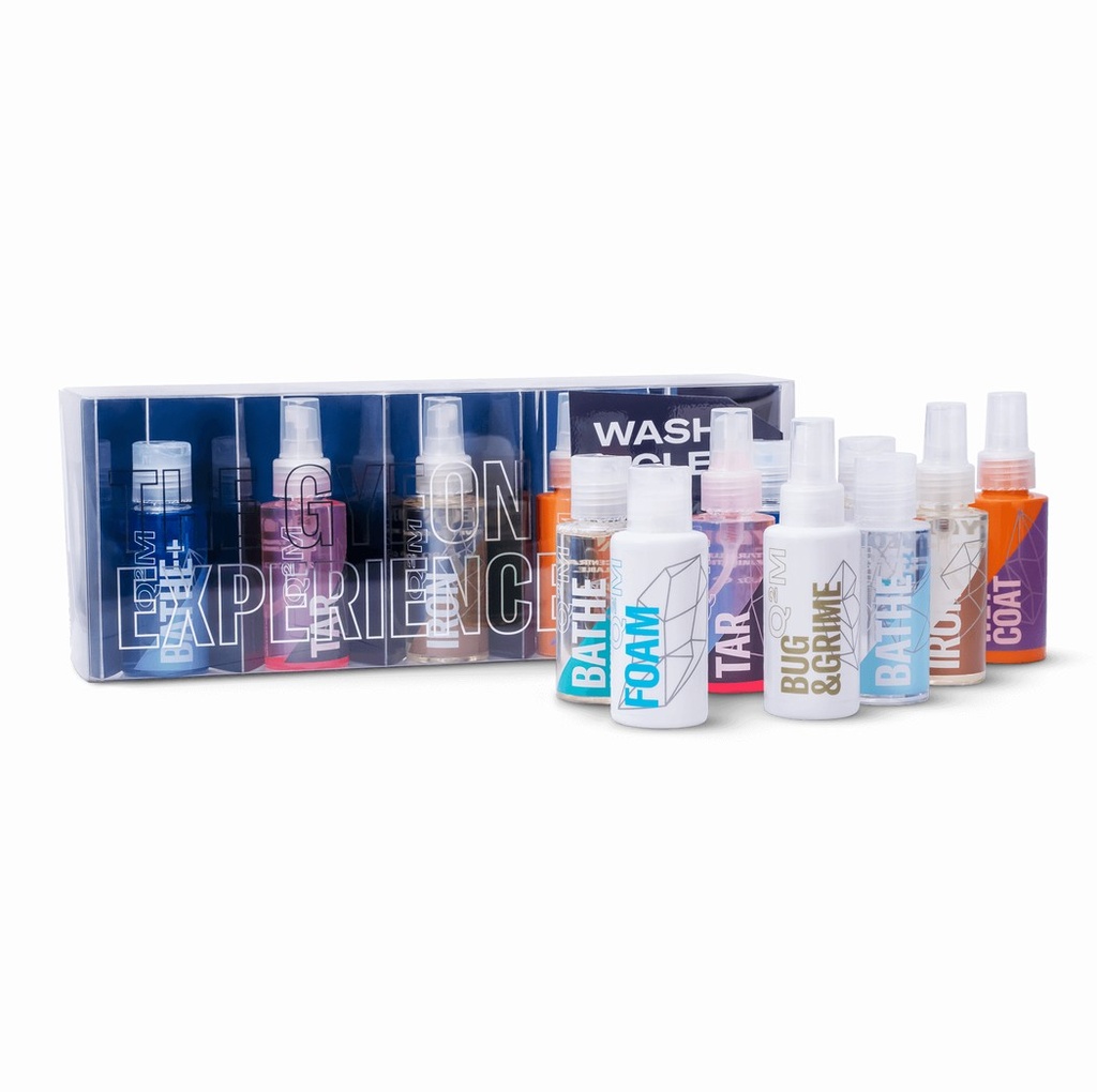 BỘ SẢN PHẨM TRẢI NGHIỆM CHĂM SÓC XE GYEON Q²M Wash&Clean Set