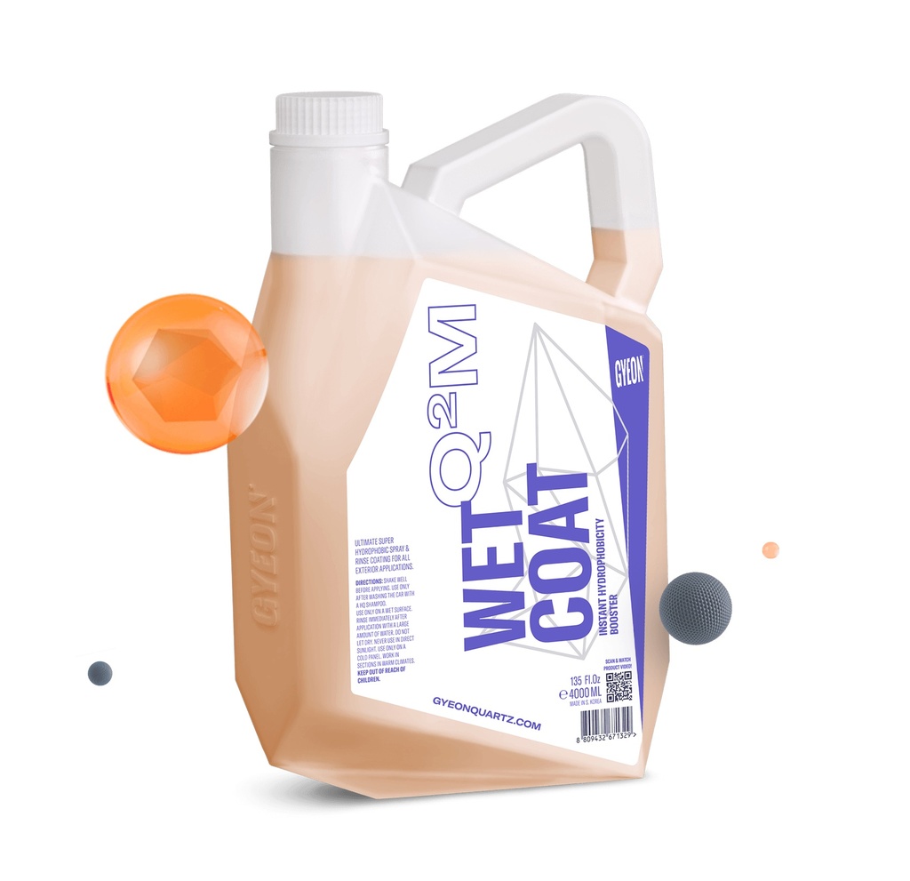 Dung dịch phủ ướt ceramic GYEON Q2M WetCoat 4000 ml