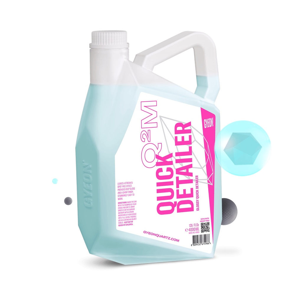Dung dịch dưỡng bóng sơn GYEON Q2M QuickDetailer 4000 ml