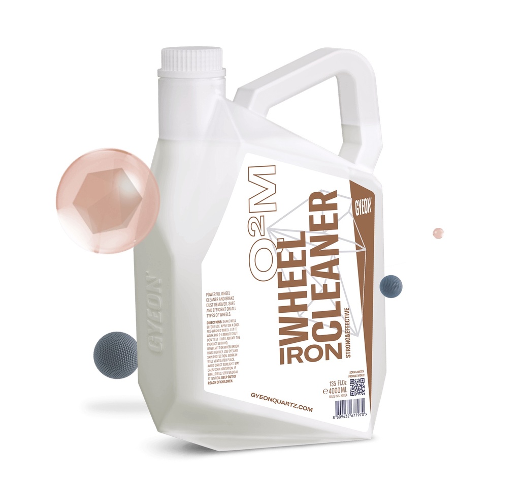 DUNG DỊCH LÀM SẠCH GỈ MÂM XE GYEON Q²M Iron WheelCleaner 4000 ml