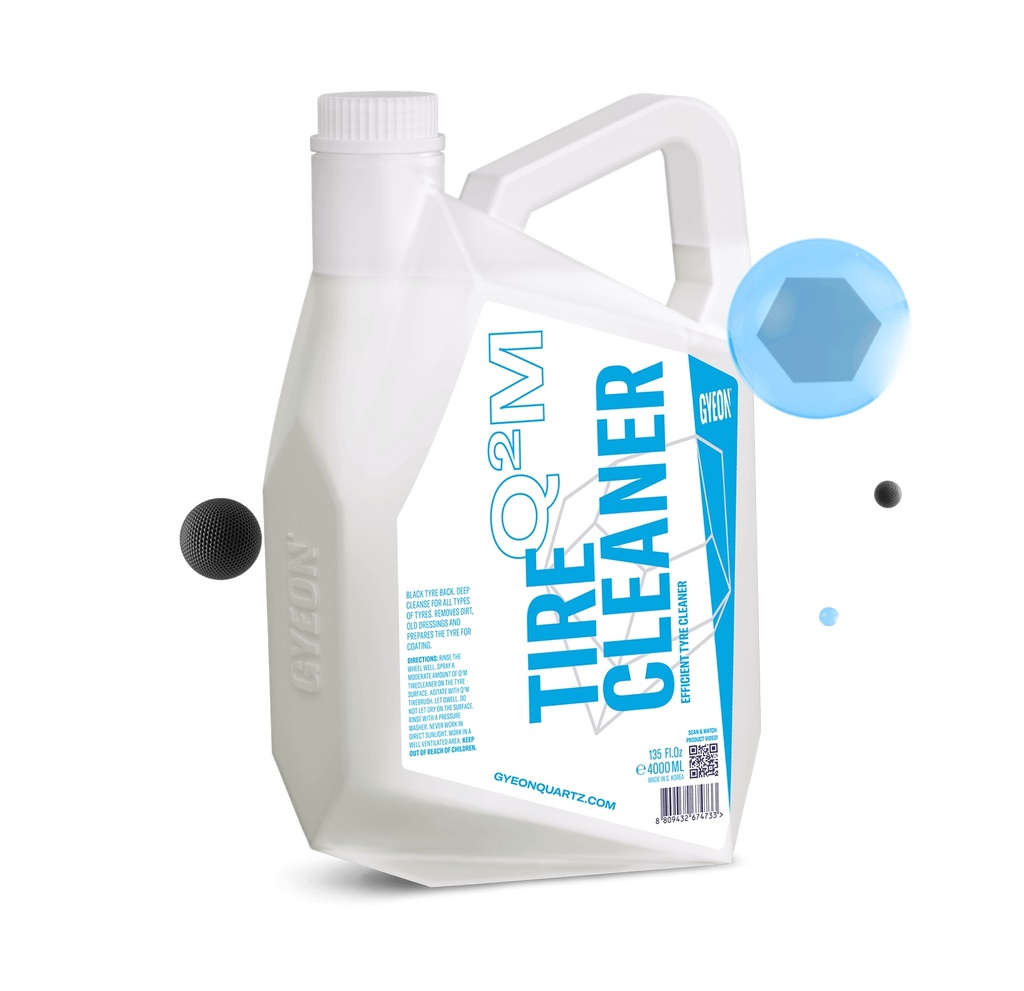 Dung dịch vệ sinh vỏ (lốp) GYEON Q2M TireCleaner 4000 ml