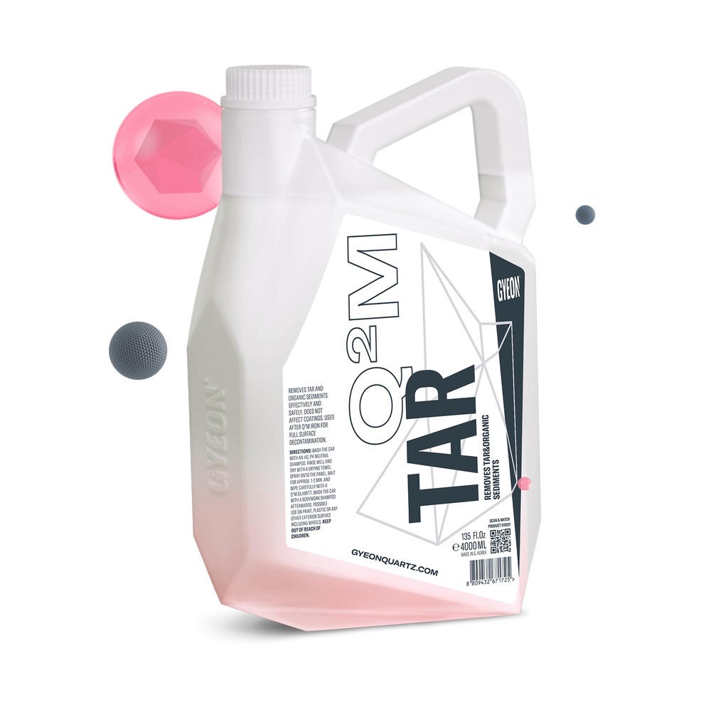 DUNG DỊCH LÀM SẠCH NHỰA ĐƯỜNG GYEON Q²M Tar 4000 ml