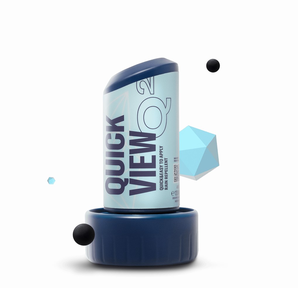 Dung dịch phủ ceramic kính (nhanh) GYEON Q2 QuickView 120 ml
