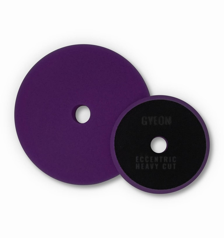 Gói 2-phớt mút đánh bóng lệch tâm GYEON Q2M Eccentric Heavy Cut 2-pack 80 mm x 20 mm